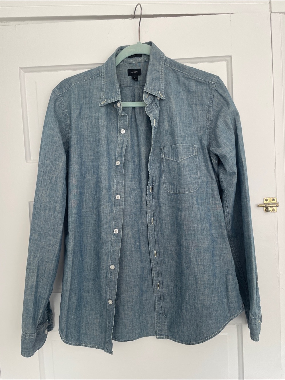 J. Crew Light Chambray Button-Down Shirt